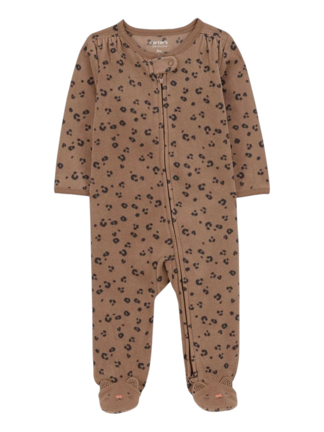 Image for Kids Girl's LeoPard printed Jumpsuit,Brown