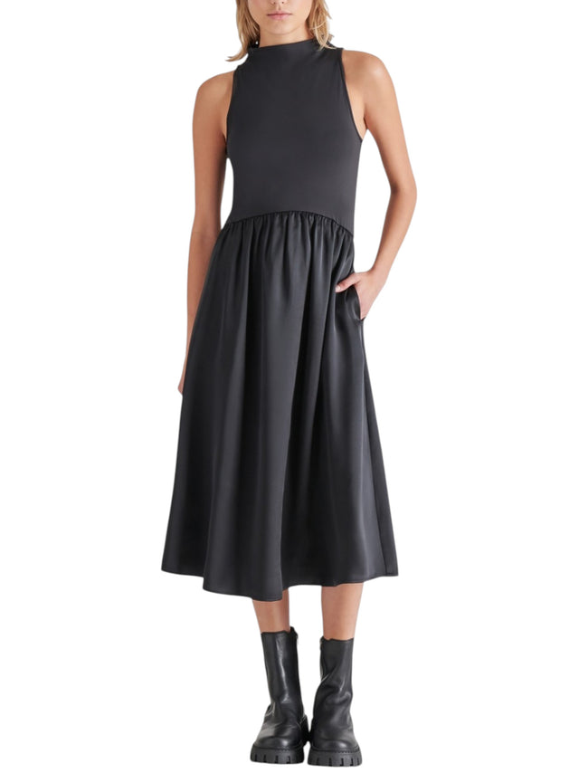 Image for Women's Plain Dress,Black