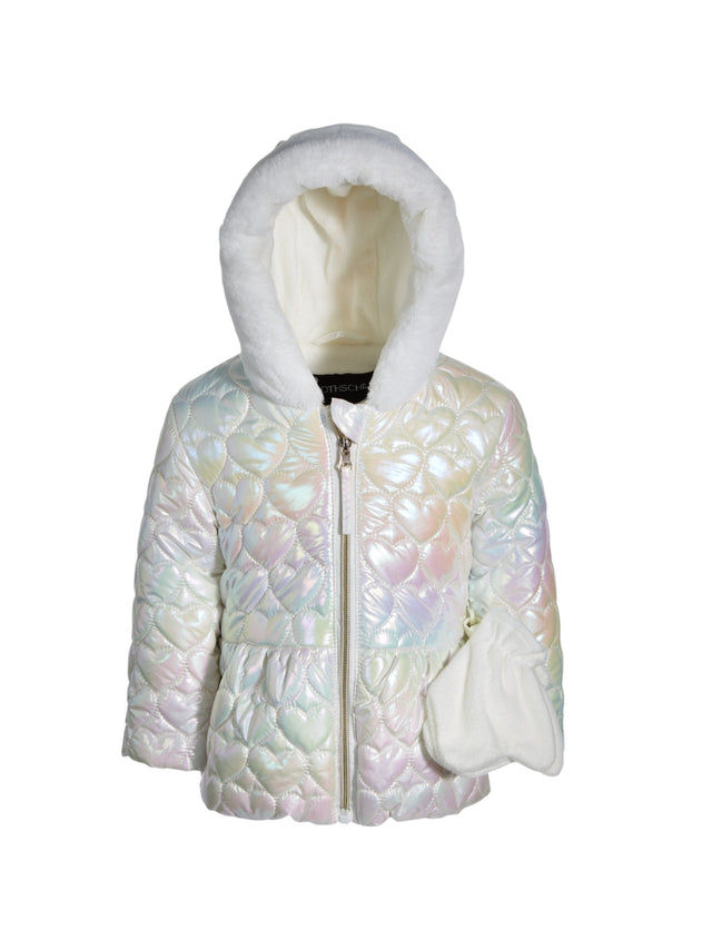 Image for Kids Girl's Textured Jacket,White