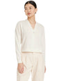 Image for Women's Plain Cardigan,White