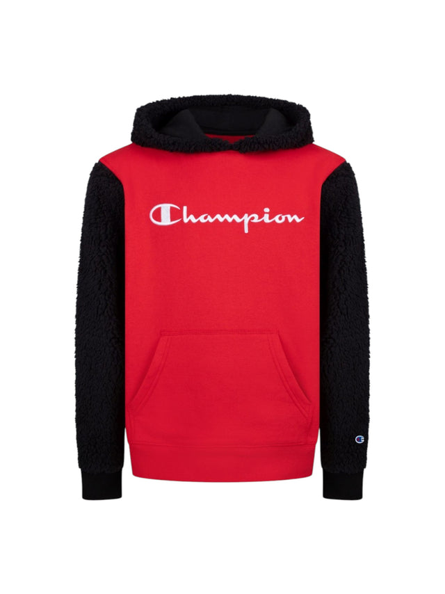Image for Kids Boys Brand Logo Printed Hoodie,Red