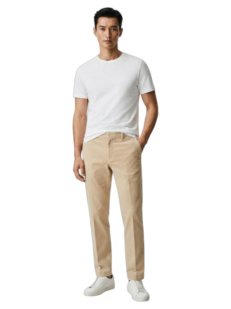 Image for Men's Ribbed Classic Pants,Beige