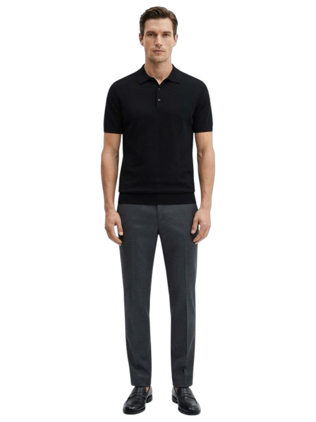Image for Men's Textured Top,Black