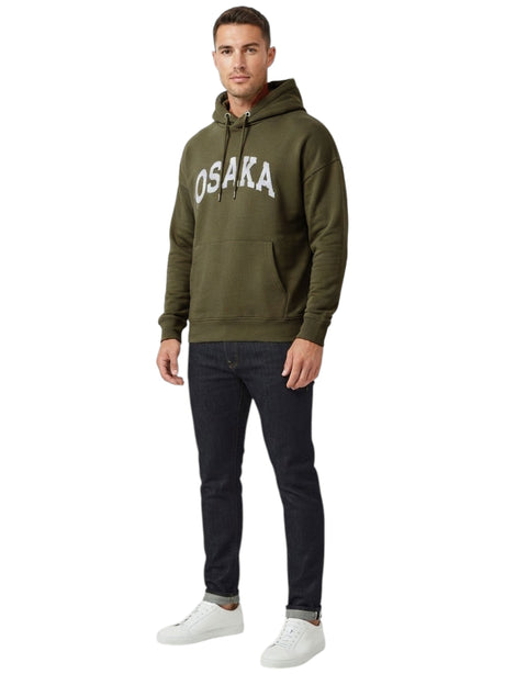 Image for Men's Printed Hoodie,Olive