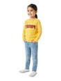 Image for Kids Girl's Printed Top,Yellow