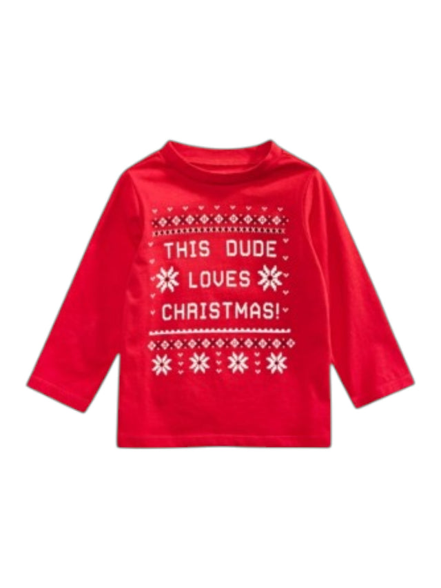 Image for Kids Boys Printed Top,Red