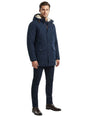 Image for Men's Plain Jacket,Navy Blue