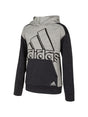 Image for Kids Boys Brand Logo Printed Hoodie,Black/Grey