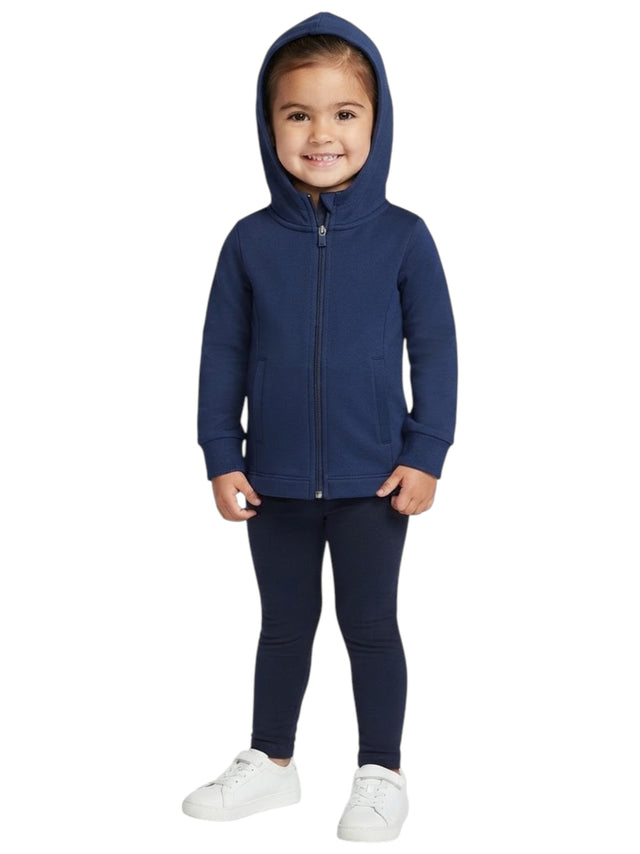 Image for Kids Girls Plain Jacket,Navy Blue