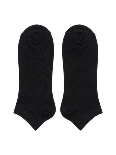 Image for CSG Men's 6 Pairs Plain Knitted Socks,Black