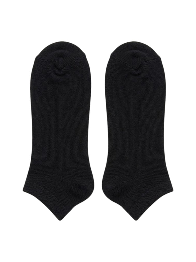 Image for CSG Men's 6 Pairs Plain Knitted Socks,Black