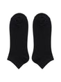 Image for CSG Men's 6 Pairs Plain Knitted Socks,Black