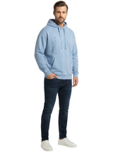 Image for Men's Printed Hoodie,Blue