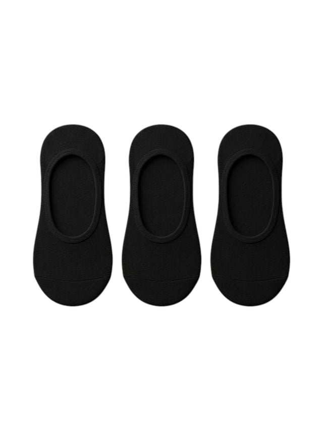 Image for CSG Men's 3 Pairs Textured Low Cut Socks,Black
