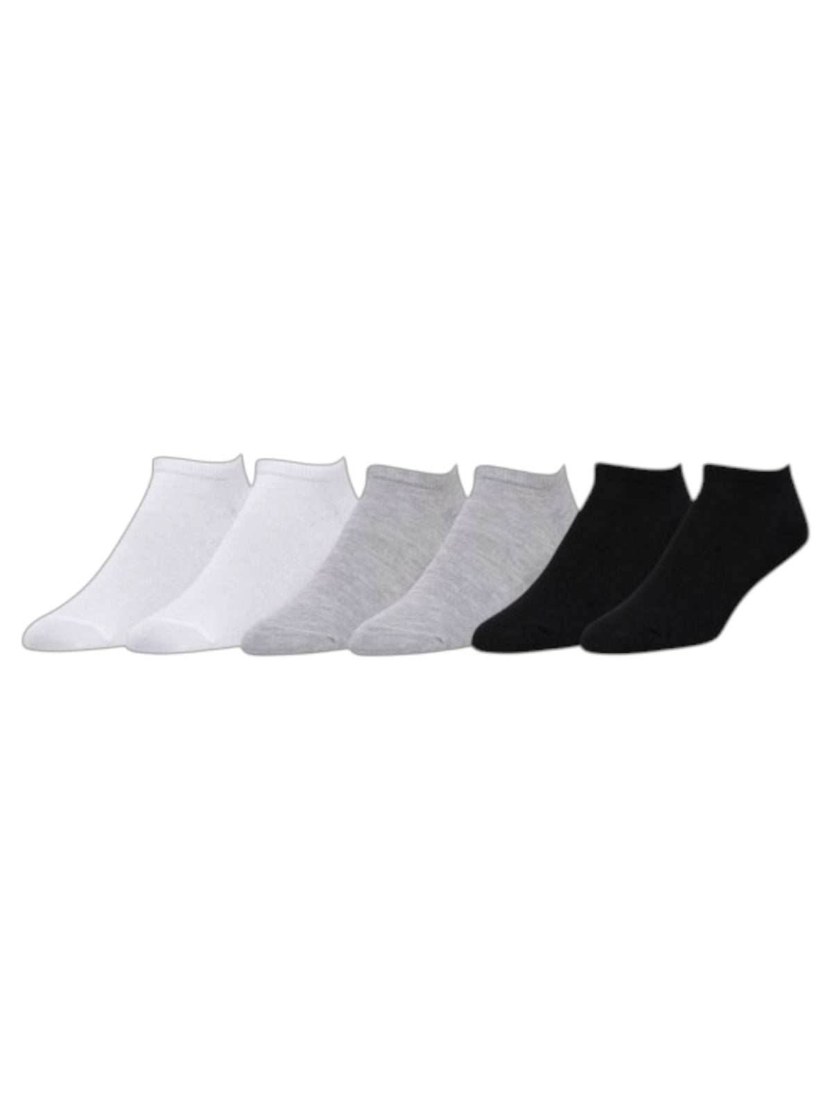 Image for CSG Men's 6 Pairs Plain Socks,Multi