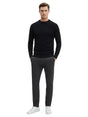Image for Men's Textured Sweater,Black