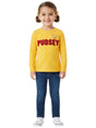 Image for Kids Girls Printed Top,Yellow