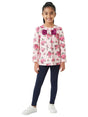 Image for Kids Girls Printed Floral Top,Pink
