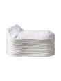 Image for CSG Kids Girl's 6 Pairs Plain Socks,White