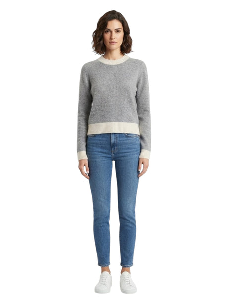 Image for Women's Textured Sweater,Grey