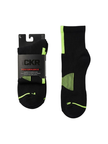 Image for LCKR Men's 3 Pairs Ribbed Knitted Thin Socks,Black