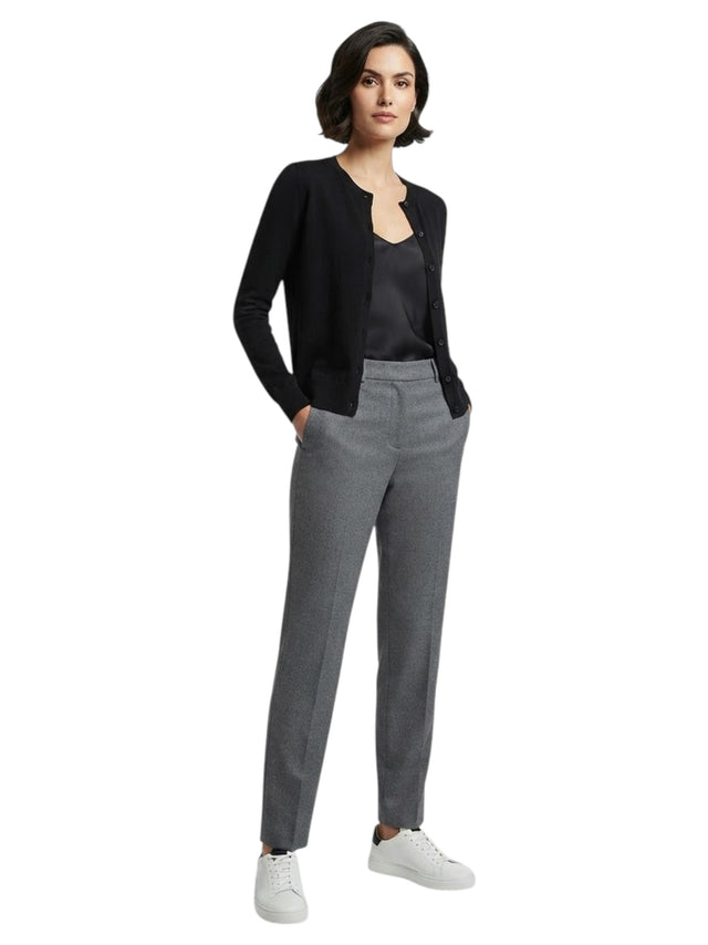 Image for Women's Plain Soft Knitted Cardigan,Black