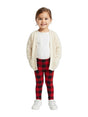 Image for Kids Girls Plaid Sleepwear Pants,Red