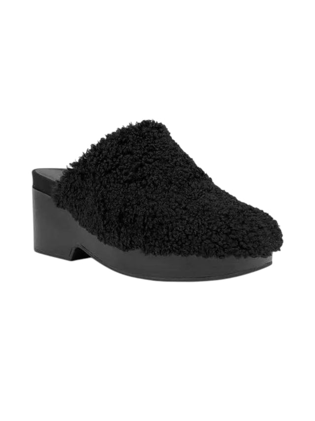 Image for Women's Faux Fur Shoes,Black