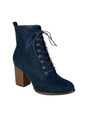 Image for Women's Suede Ankle Boots,Blue
