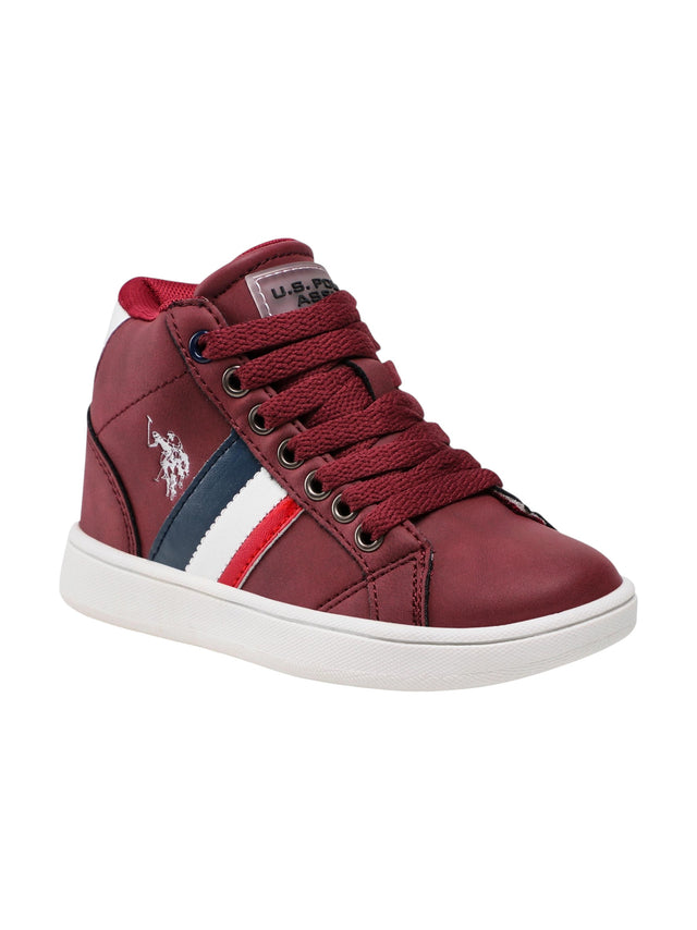 Image for U.S. Polo Assn Kids Boy Sneakers,Burgundy