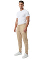 Image for Men's Plain Sport Sweatpants,Beige