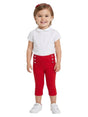 Image for Kids Girls Plain Pants,Red