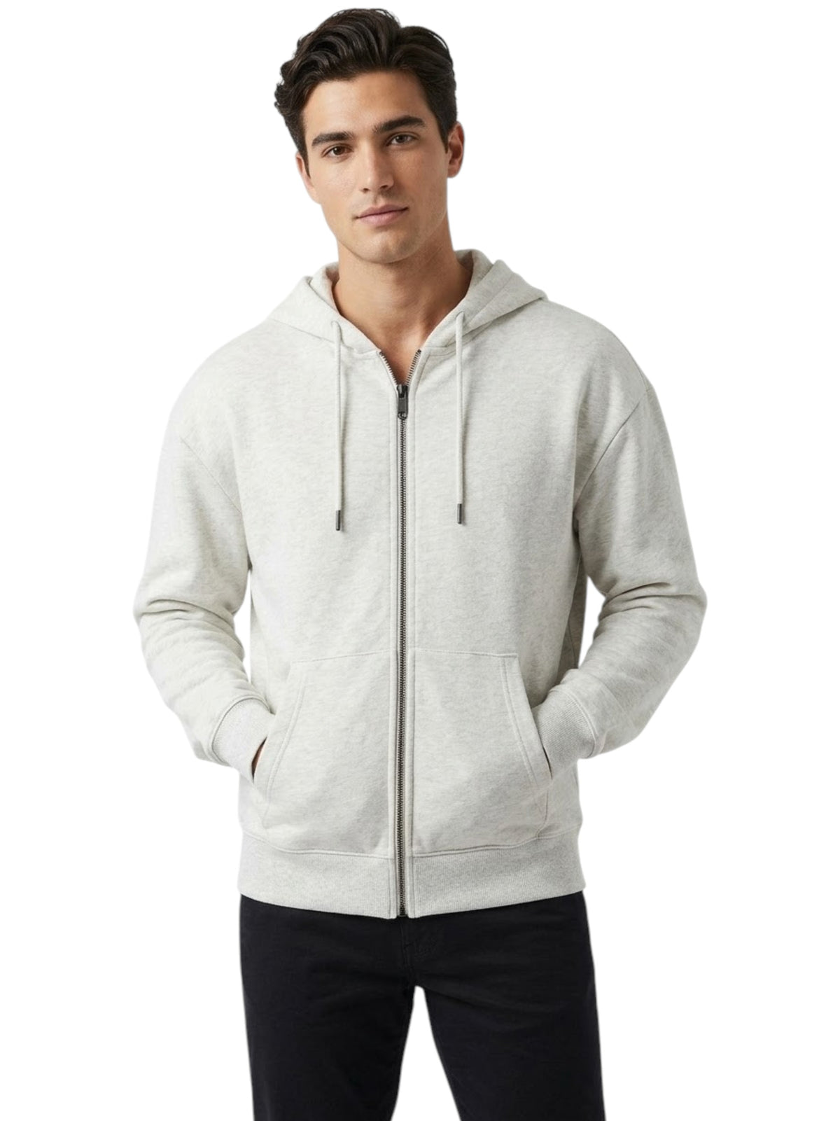 Image for Men's Plain Jacket,Grey