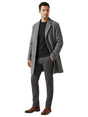 Image for Men's Plain Coat,Grey
