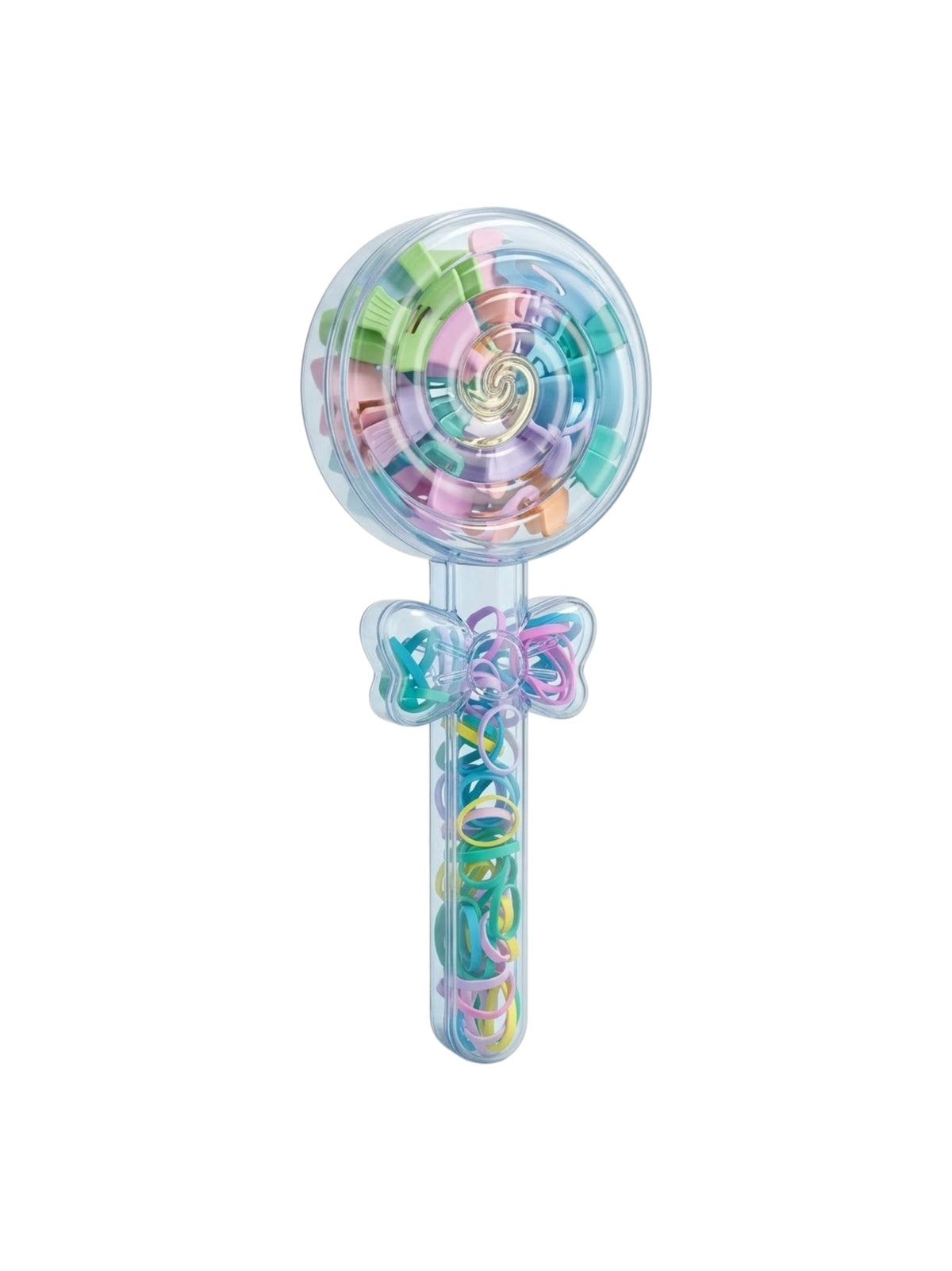 Image for Girls Elastic Hair Ties And Clips,Multi