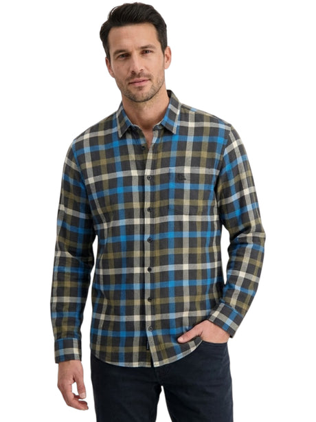 Image for Men's Plaid Dress Shirt,Multi