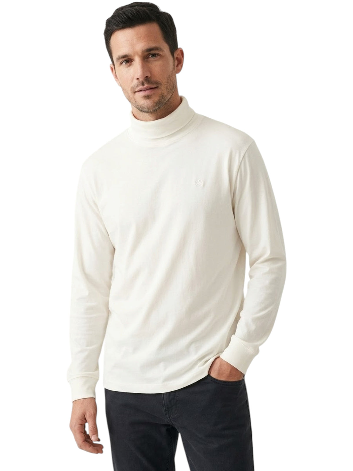 Image for Men's Plain Top,White