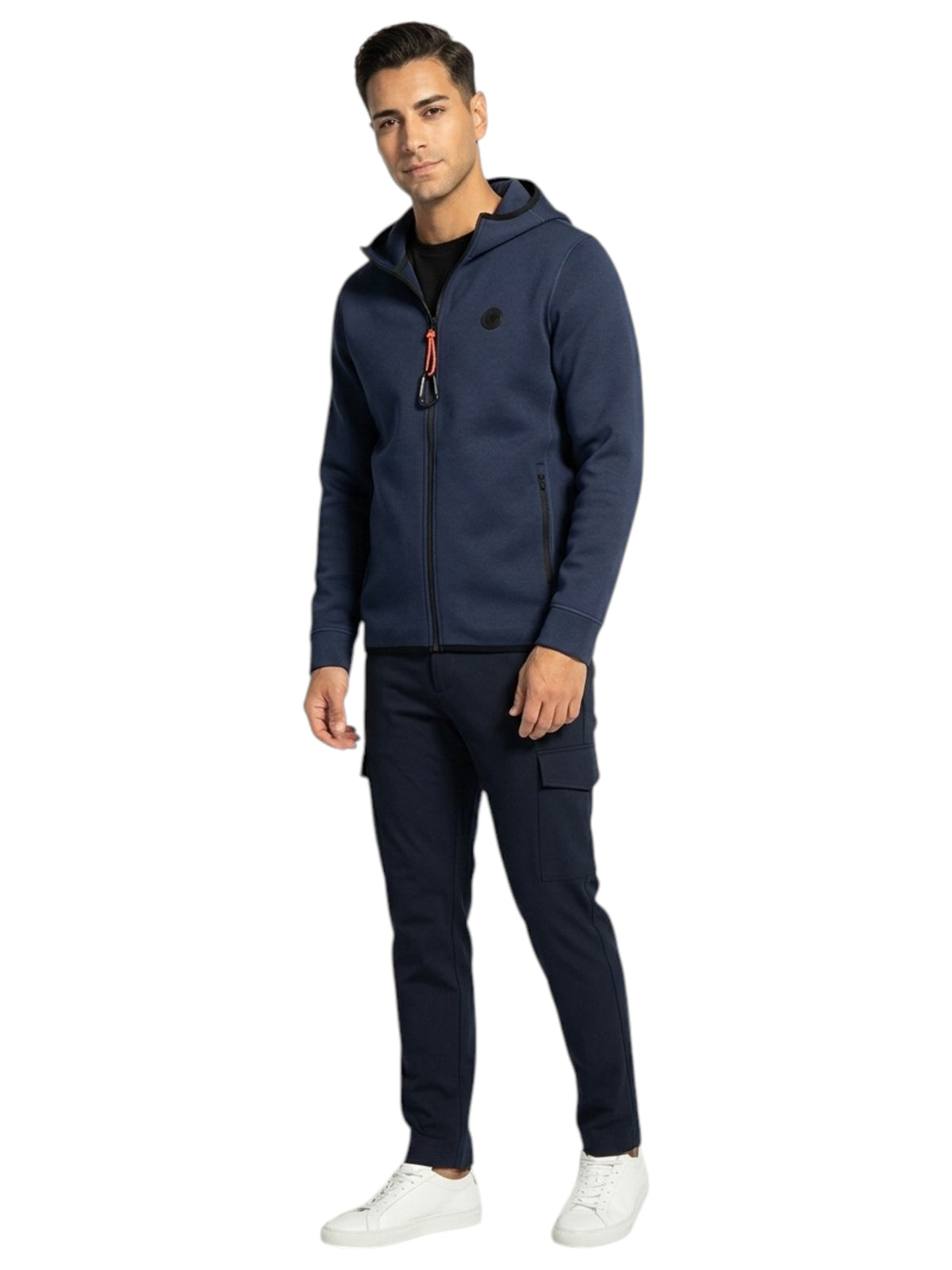 Image for Men's Plain Jacket,Navy Blue