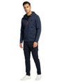 Image for Men's Plain Jacket,Navy Blue