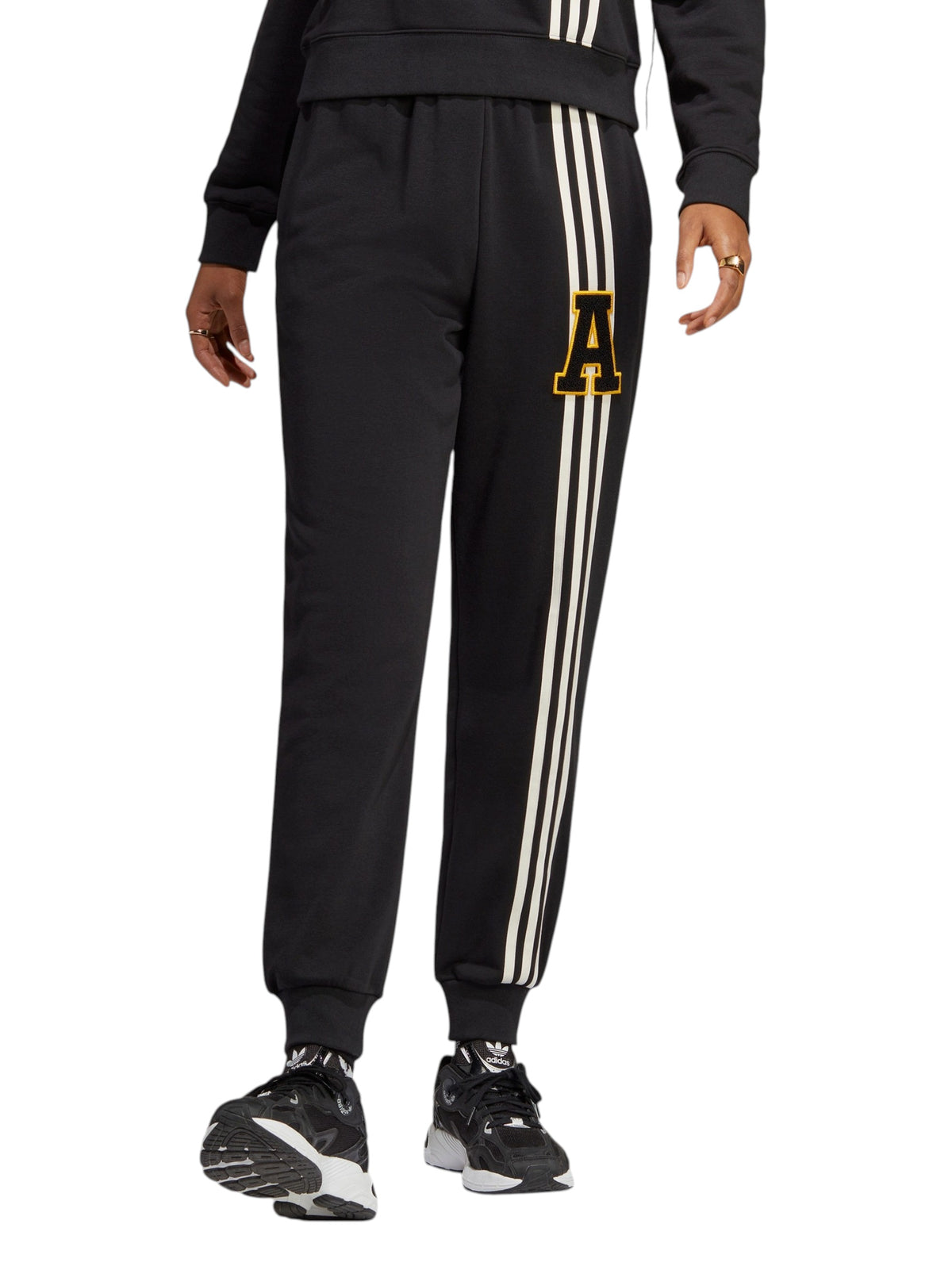 Image for Women's Printed SweatPants,Black/White