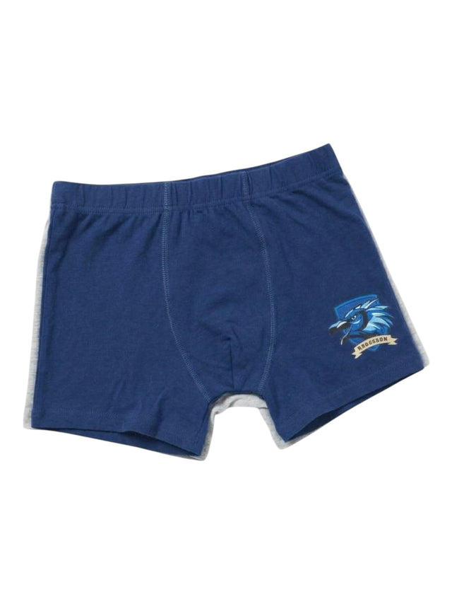 Image for Boys Kids 2 Pcs Plain Boxer Set,Blue/Grey