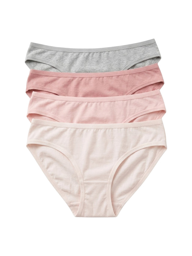 Image for Women's 5 Pcs Plain Slip Set,Multi