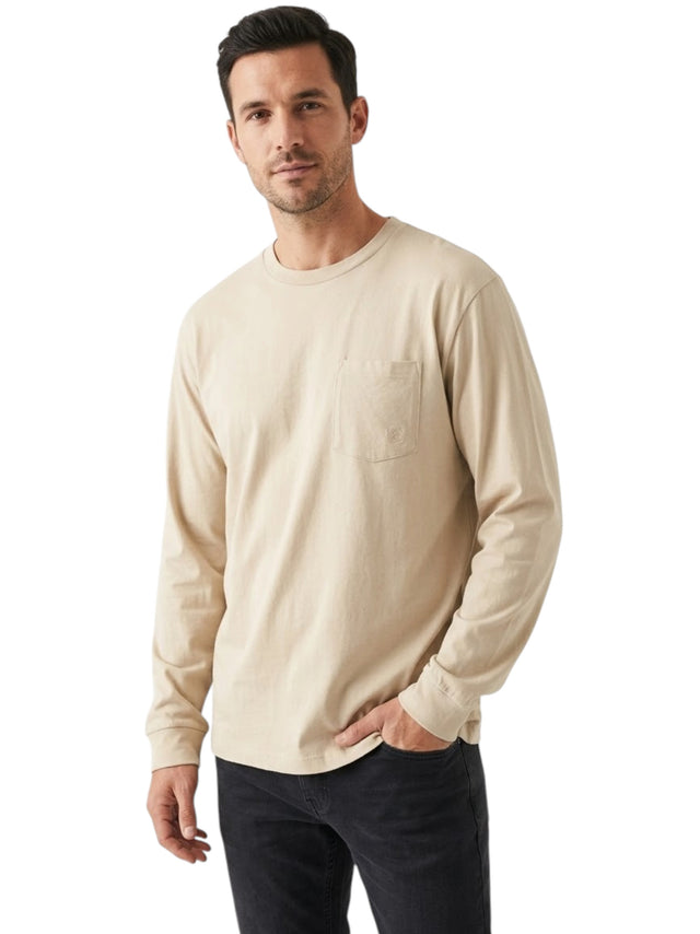 Image for Men's Plain Top,Beige