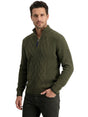 Image for Men's Ribbed Top,Olive Green