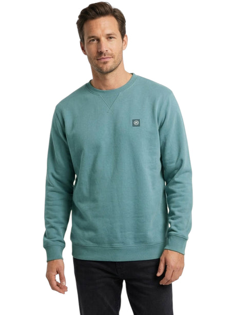Image for Men's Plain Top,Dusty Green