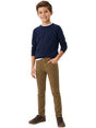 Image for Kids Boy's Plain Pants,Brown