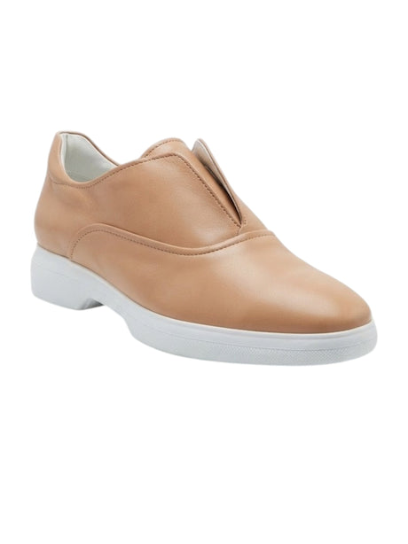 Image for Women's Leather Slip On Shoes,Nude