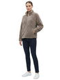 Image for Women's Textured Sweater,Light Brown