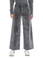 Image for Women's Plain Velour Pants,Grey
