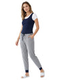 Image for Women's Striped Sleepwear Pants,Navy/White